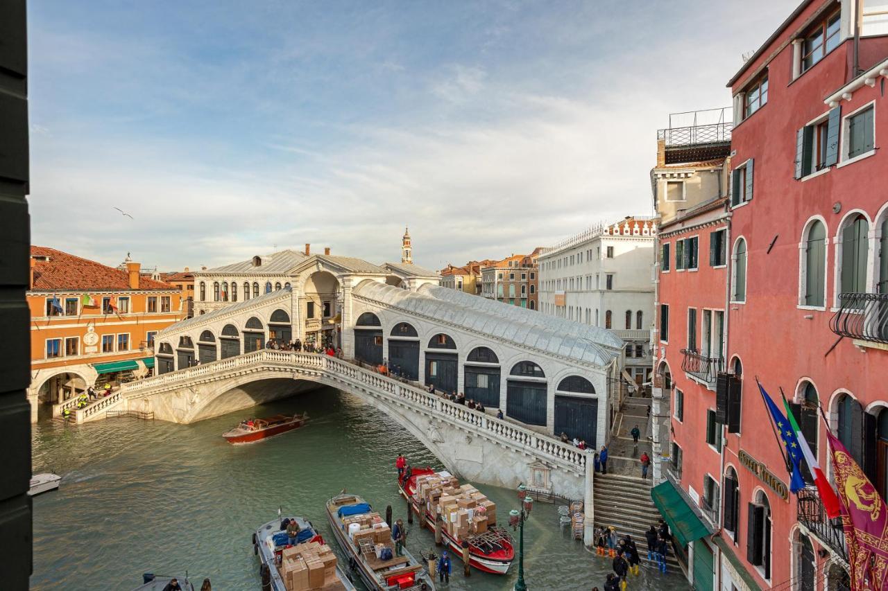 Rialto Canal View Apartment Venedig Exterior foto